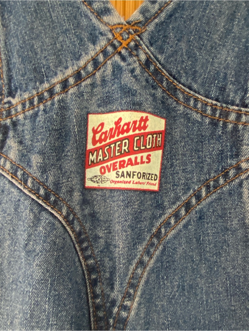Carhartt Vintage Denim Overalls | Classic Workwear | Women's XS/S - Picture 4 of 5